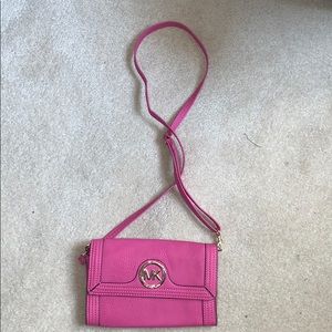 Pink Michael Kors purse